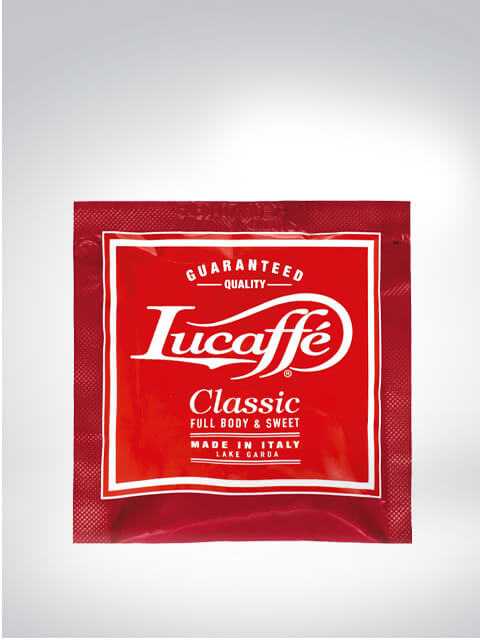 Lucaffé Classic Kaffeepad aus Italien, vollmundiger und süßer Geschmack