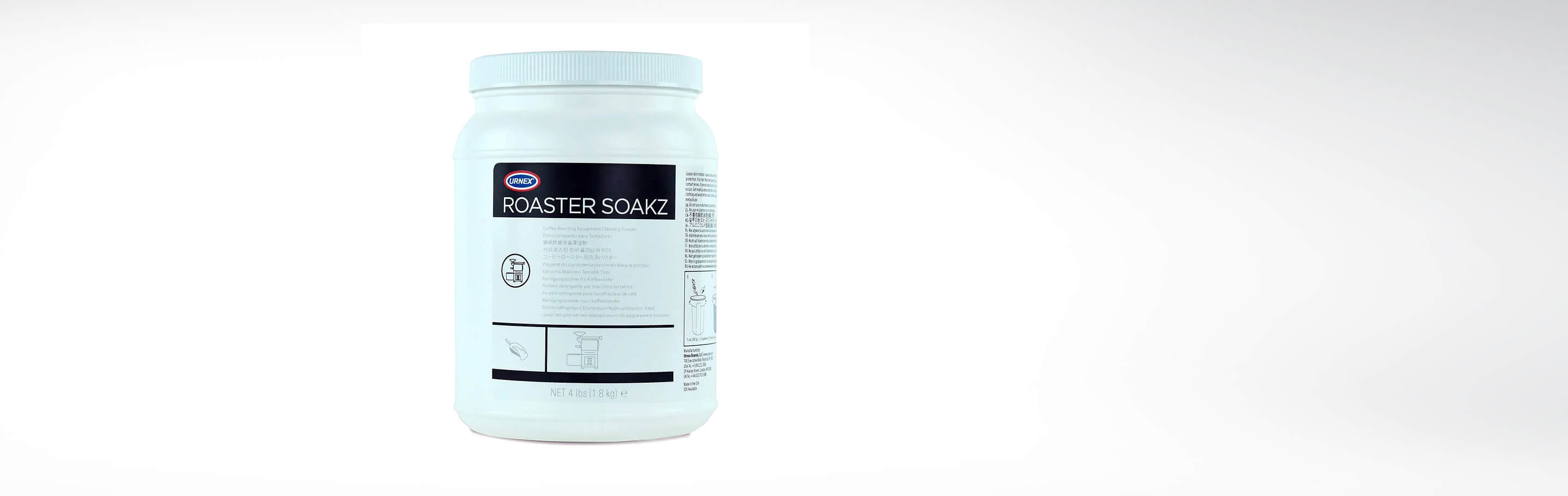 Urnex Roaster Soakz Reinigungspulver 1,8 kg zur Reinigung von Kaffeeröstgeräten