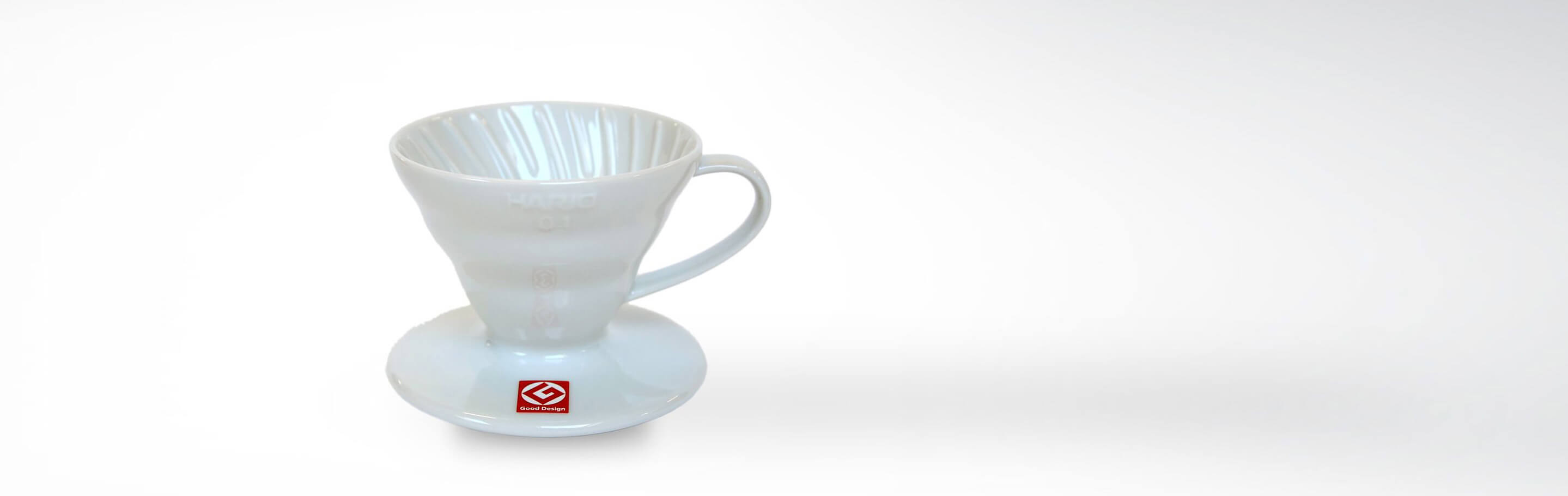 Hario V60 Kaffeefilter aus Porzellan mit Good Design-Auszeichnung