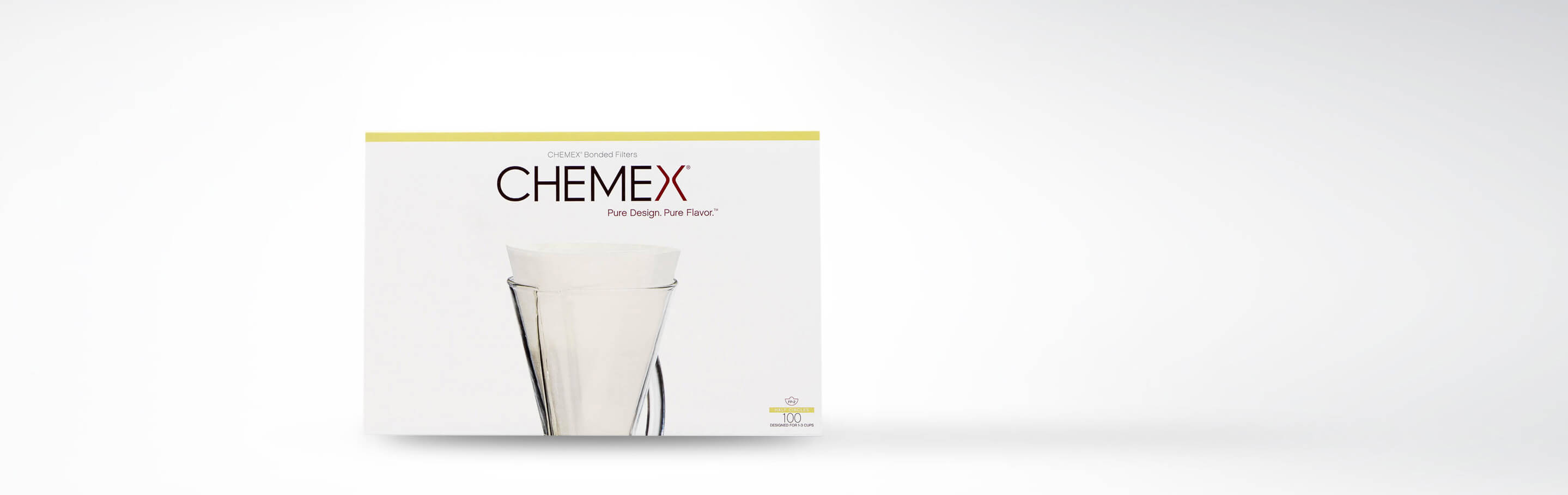 Verpackung von Chemex Filtern für Kaffeemaschine, 100 Stück