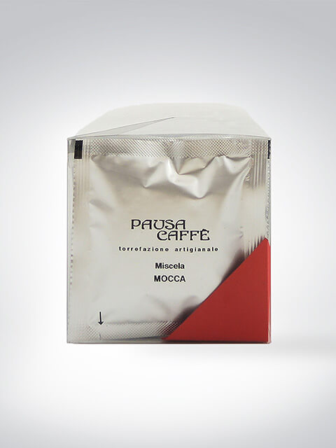 Verpackung von Pausa Caffè Miscela Mocca Aromatische Kaffeekapseln
