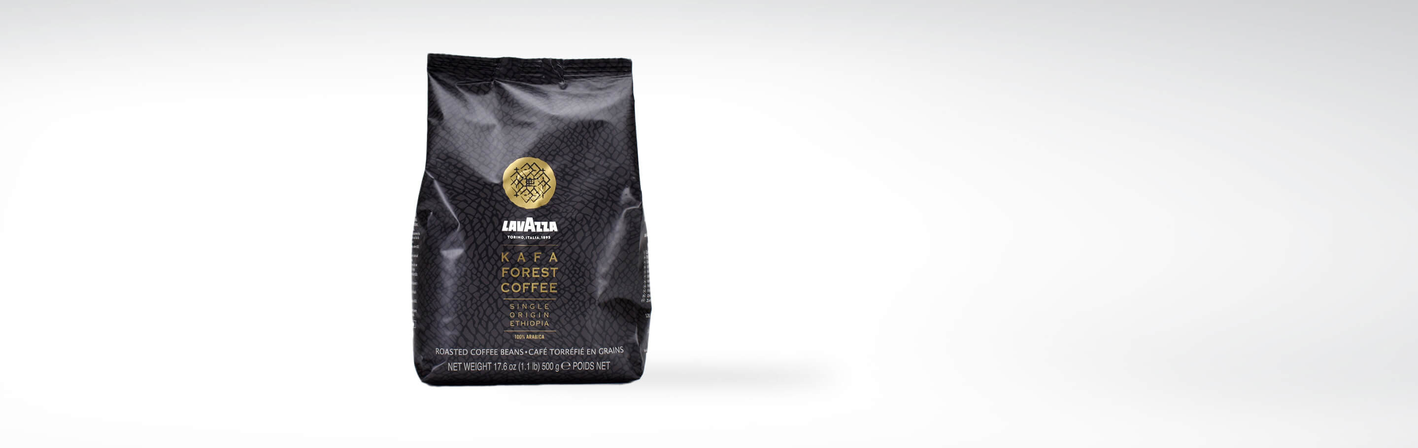 Verpackung Lavazza Kafa Forest Coffee aus Äthiopien, 500g, 100% Arabica-Röstkaffee