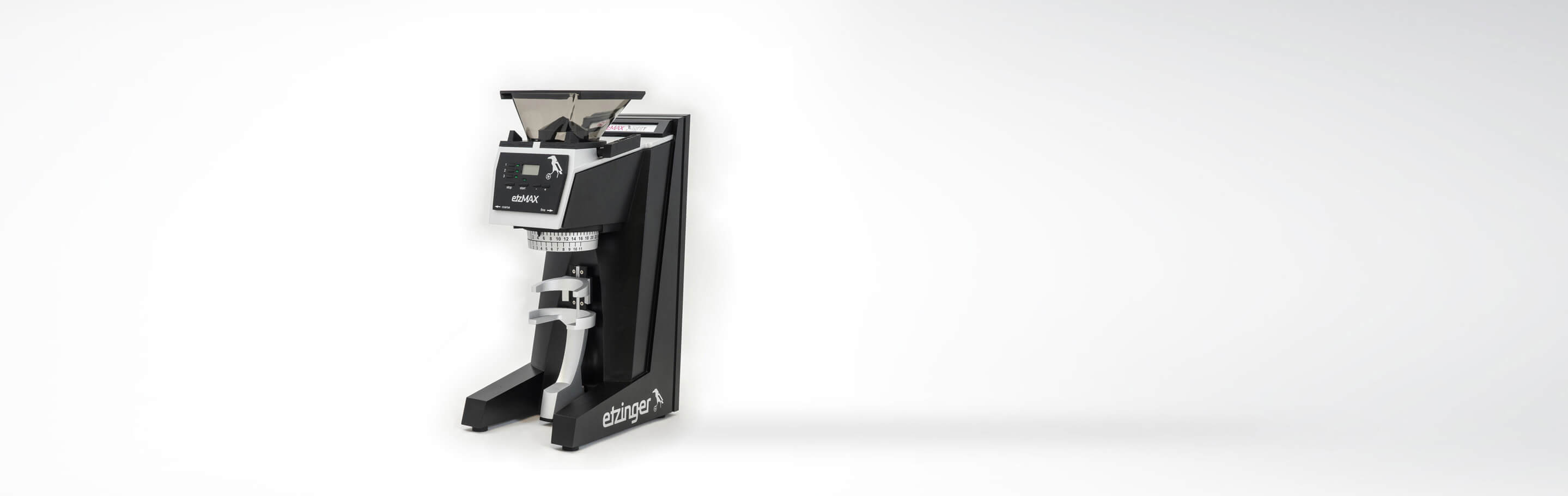 Professionelle Etzinger etzMAX Kaffeemühle mit modernem Design