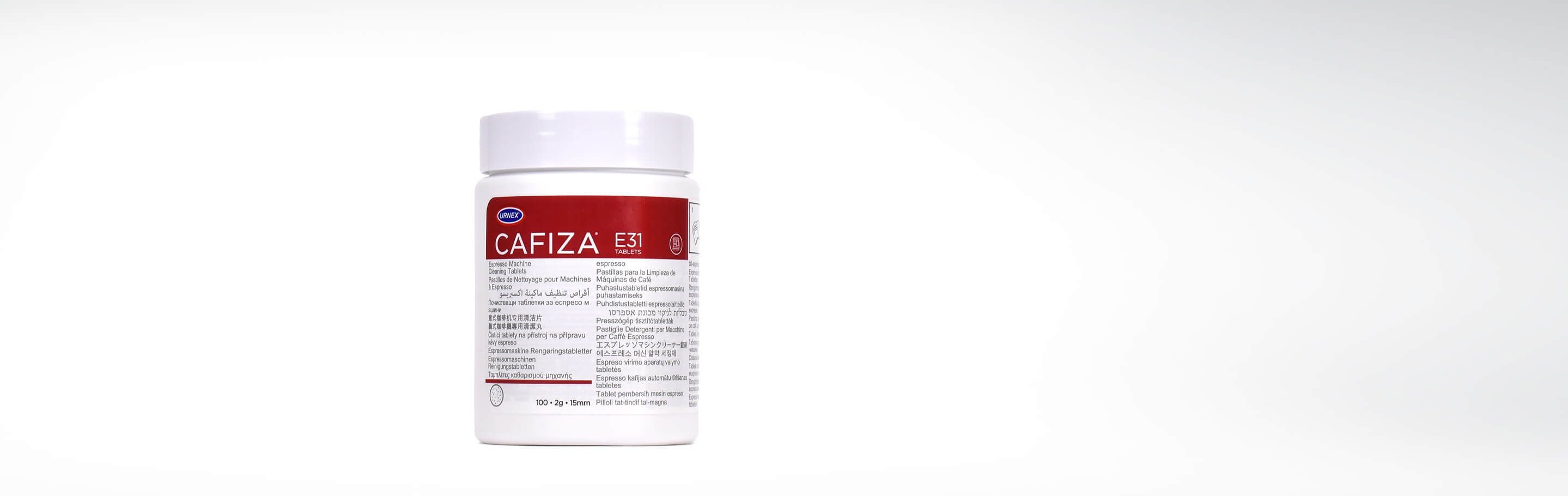 Cafiza E31 Reinigungstabletten von Urnex für die Pflege von Espressomaschinen