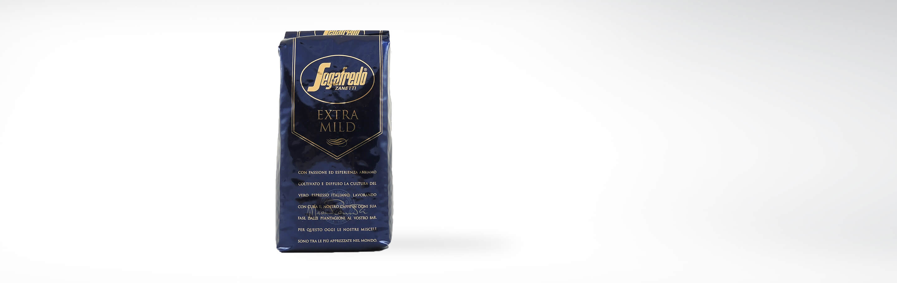 Verpackung von Segafredo Zanetti Extra Mild Kaffee