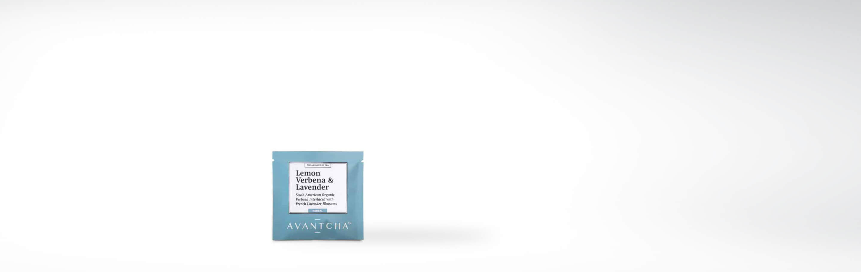 Verpackung von Avantcha Zitronenverbene & Lavendel Tee