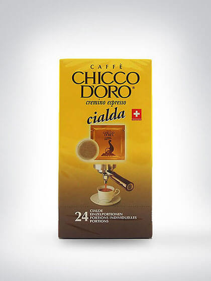 Packung Chicco d'Oro Cremito Espresso Cialda mit 24 Kaffeepads