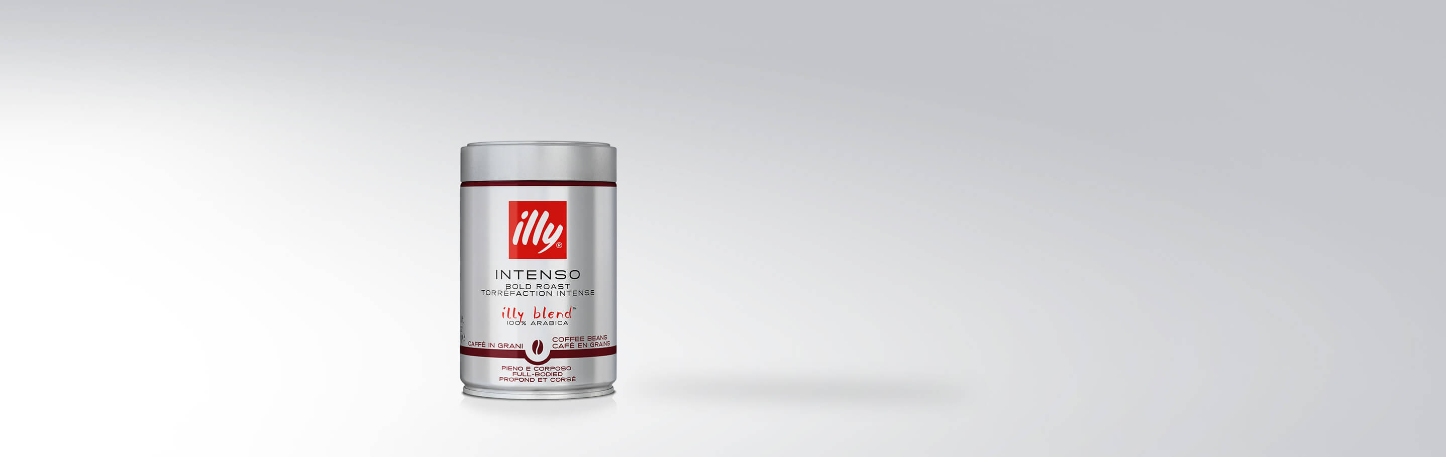 Dose Illy Intenso Kaffee Bold Roast, 100% Arabica Bohnen