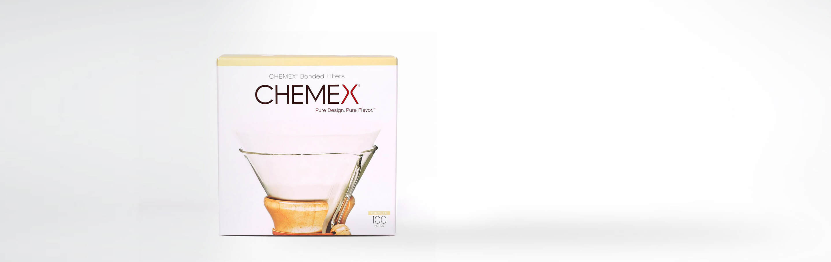 Verpackung von Chemex gebundenen Kaffeefiltern, 100 Stück