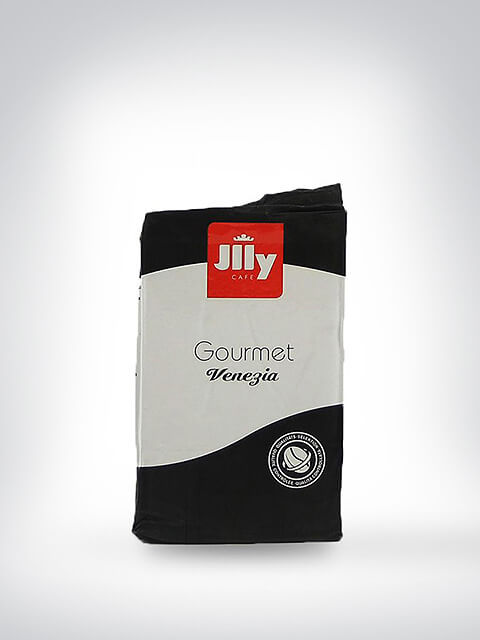Verpackung des Jilly Café Gourmet Venezia Kaffees, 500g