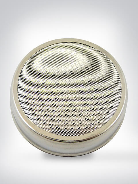 Runder Edelstahl-Maschenfilter mit feinem Netz für Tee oder Gewürze